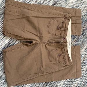 Paperboy brown stretch business casual pant